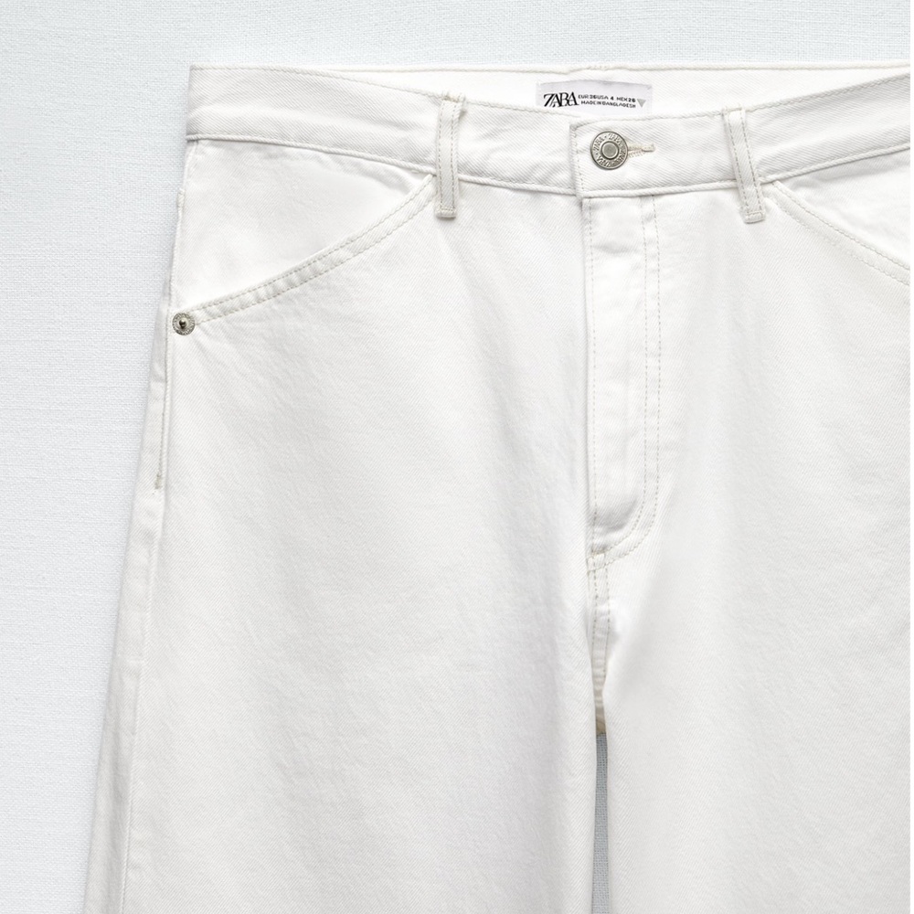 ZARA Super Wide Leg Jeans - Picture 5 of 16